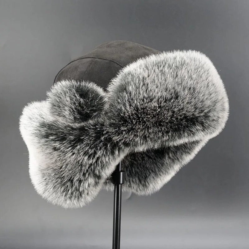 Elegantní teplo: Pánská čepice Ushanka