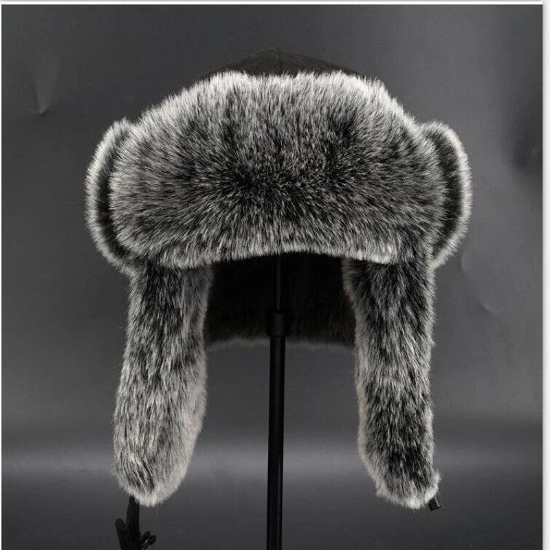 Elegantní teplo: Pánská čepice Ushanka